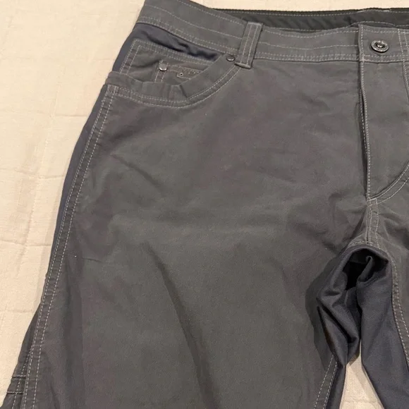 Kuhl Radikal Men's Charcoal Cargo Pants - Picture 5 of 15